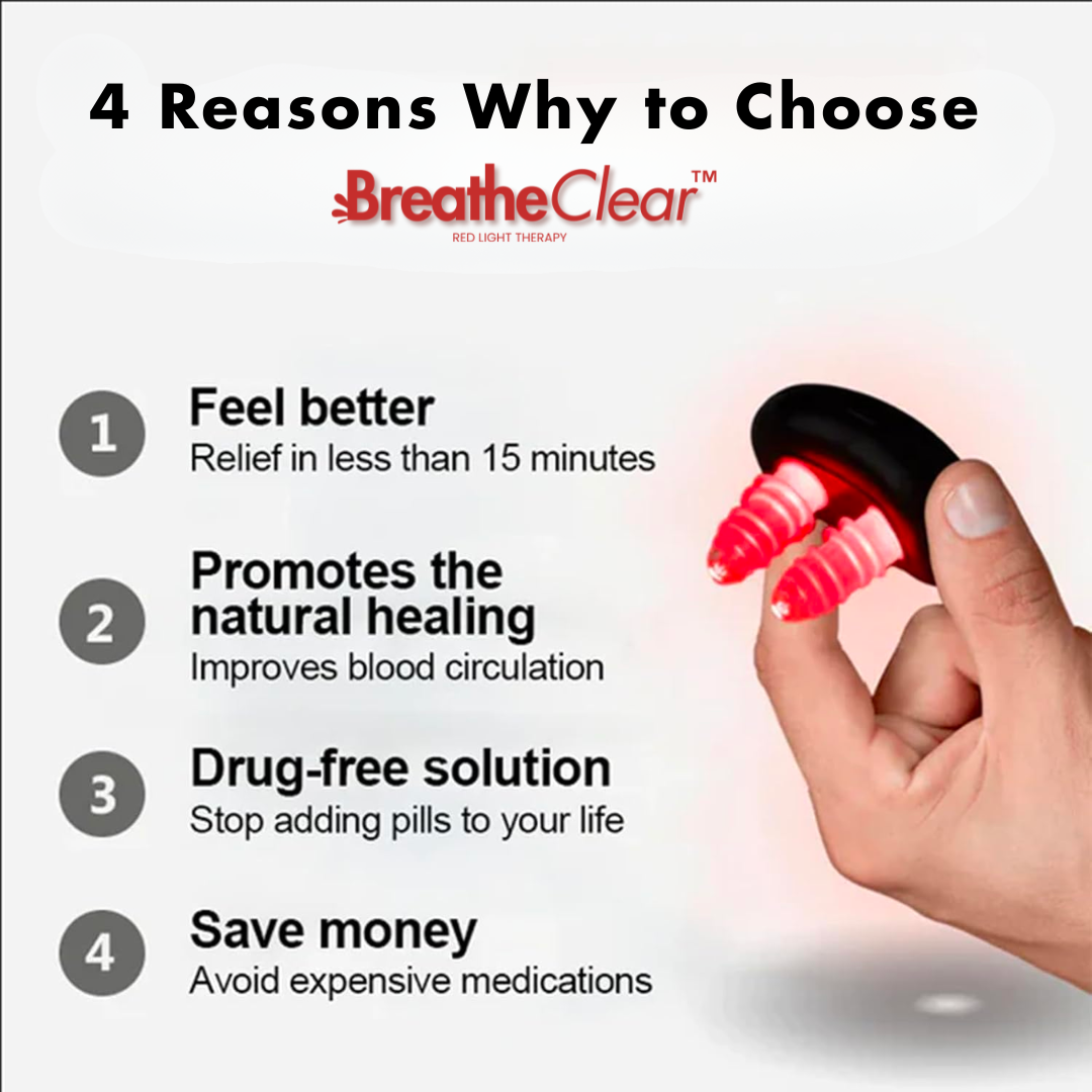 BreatheClear® - Red Light Therapy