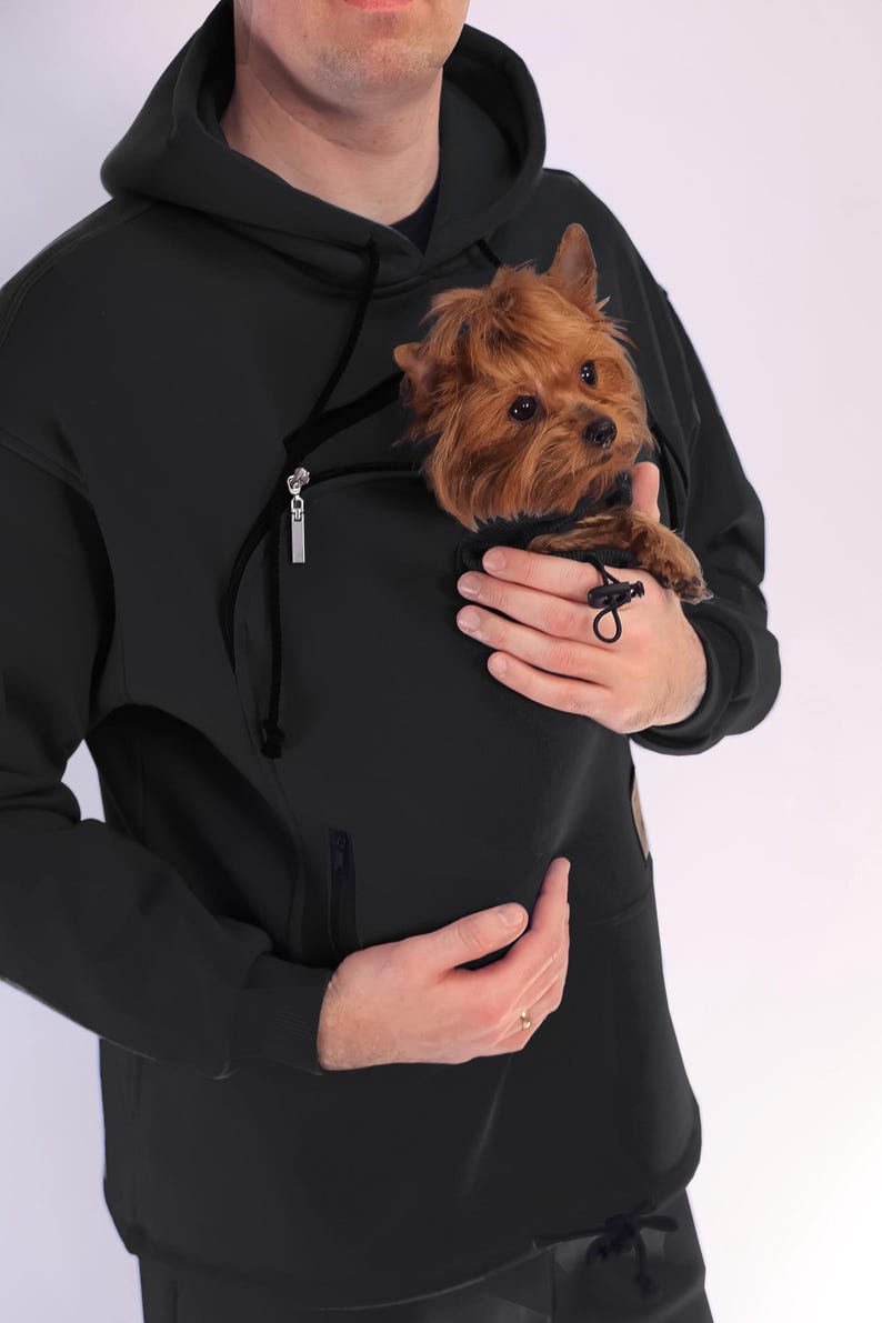 PocketPet Hoodie (Black)