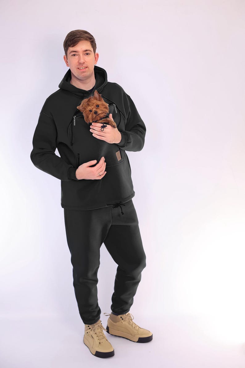 PocketPet Hoodie (Black)