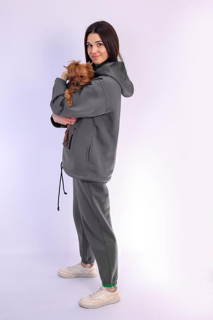 PocketPet Hoodie (Grey)