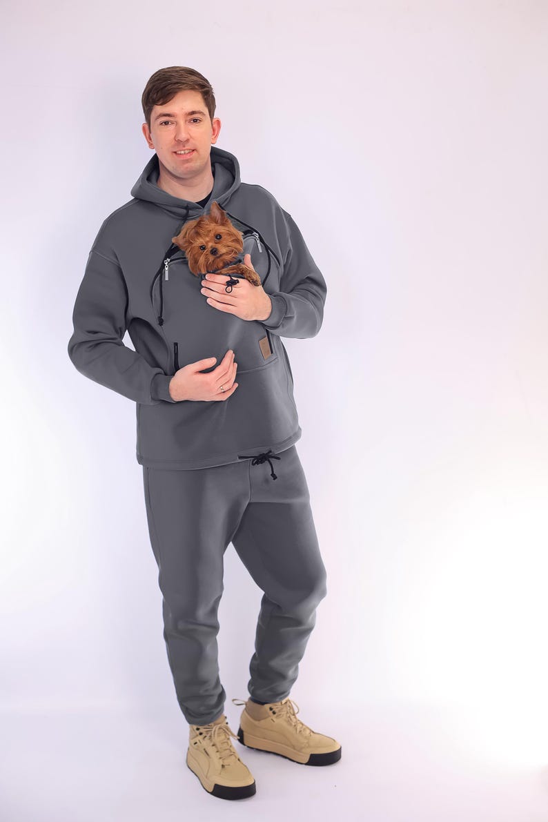 PocketPet Hoodie (Grey)