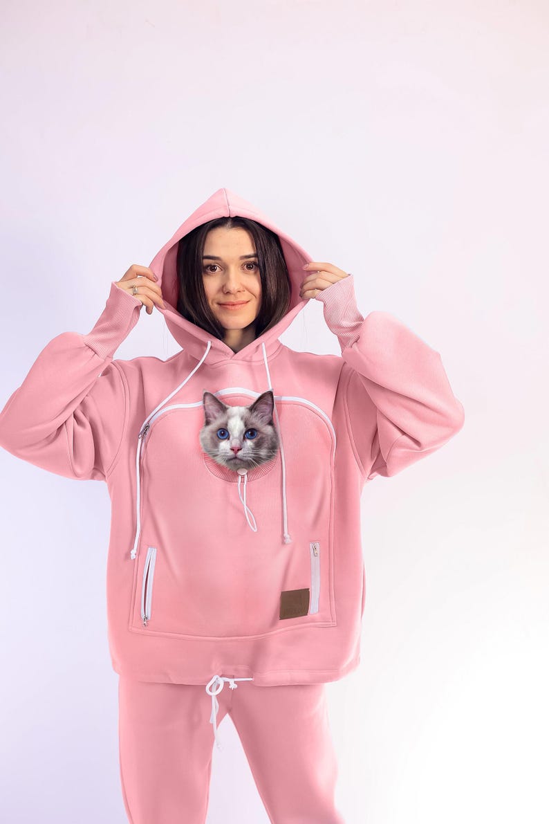 PocketPet Hoodie (Pink)