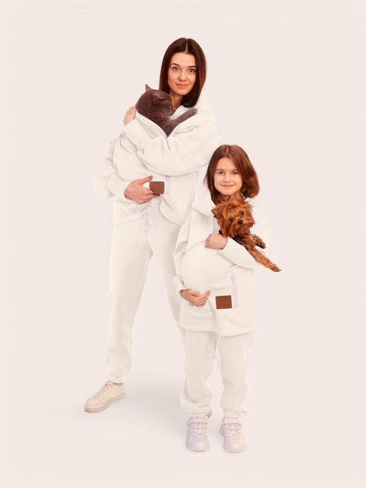 PocketPet Hoodie (White)